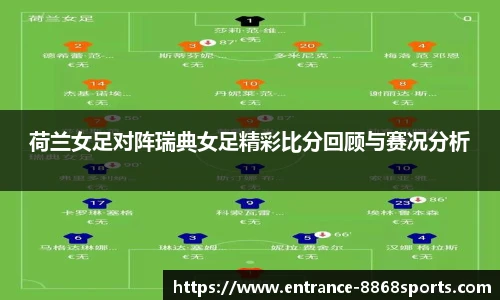 荷兰女足对阵瑞典女足精彩比分回顾与赛况分析